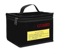 Custodia sicura per la ricarica della batteria ai polimeri di litio con tessuto non tessuto e materiali ignifughi per ridurre i rischi di incendio ed esplosione (215 x 165 x 145 mm)