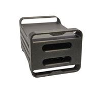 Custodia sicura per SSD T7 con coperchio estraibile, prese d'aria di raffreddamento e slot per cavo di tipo C per unità a stato solido portatile T7 (due slot)