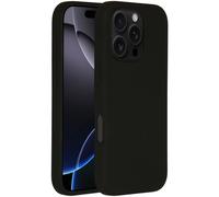 ACCEZZ silicone liquido Cover per Apple iPhone 16 Pro, Nero