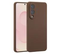ACCEZZ Protettiva In Silicone Liquido Cover MagSafe per Samsung Smartphone, Marrone