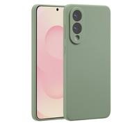ACCEZZ silicone liquido Cover per Samsung Samsung Galaxy S25 Edge, Verde