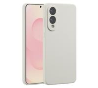ACCEZZ silicone liquido Cover per Samsung Samsung Galaxy S25 Edge, Beige