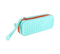 Custodia silicone occhialini da nuoto Organizer capiente con laccetto