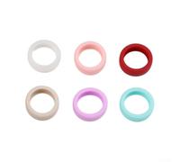 Custodia Silicone per oura Ring 5 Morbida Antigraffio Custodia(6pcs A S) | Materiale silicone morbido, antigraffio per efficace, protezione quotidiana, design leggero, vestibilità precisa