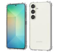 Akashi Custodia Silicone Samsung S25 Antiurto, Trasparente