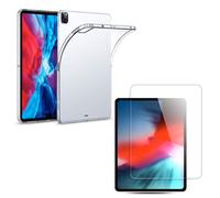 Custodia Silicone TPU + Pellicola IPAD Samsung Huawei Tablet Trasparente Nuovo