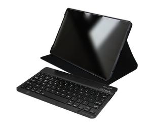 Custodia SilverHT Black Wave con tastiera Bluetooth per Lenovo M10.6 HD Plus 3a generazione (TB-X505F)