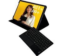 Custodia SilverHT Wave Touch per Samsung Tab A11+/A9+ 11" Tastiera BT Nera