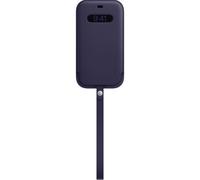Custodia Sleeve In Pelle Apple iPhone 12 Pro Max Con Magsafe Deep Violet