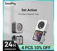 Custodia SmallRig per DJI Action 2 magnetica antigraffio Anti-goccia isolante antiscivolo adatta a più scene 3627