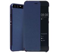Custodia Smart View con Finestra Verticale per Huawei P10 - Blu