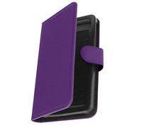 Custodia Smartphone 4,81 e 5,3 pollici Portafoglio Cover Scorrevole - Viola