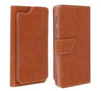 Custodia Smartphone 5,0 Per 5,3'' Portafoglio Universale Portacarte Camel