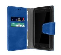 Custodia Smartphone 5.5' a 6.0' Universale Portafoglio Blu Slide Cover