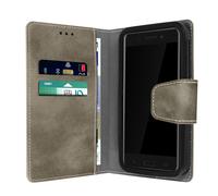 Custodia Smartphone 5.5' a 6.0' Universale Portafoglio Oro Slide Cover