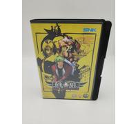 CUSTODIA SNAP LOCK + INSERT GAROU GIAPPONE PER NEO GEO AES NUOVO