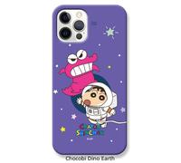 Custodia sottile Crayon Shin Chan Chocobi Dino per iPhone X XS XS Max XR...