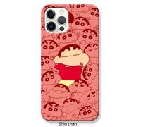 Custodia sottile Crayon Shin chan Focus Line per iPhone 17 16 15 Pro Max + pr...