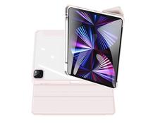 Custodia sottile ibrida per iPad Air da 10,9 pollici, cover posteriore trasparente con paraurti in TPU flessibile, antiurto, accensione/spegnimento