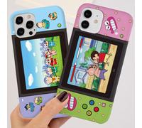 Custodia sottile originale Crayon Shin-chan Game Machine Galaxy S10 S10 Plus ...