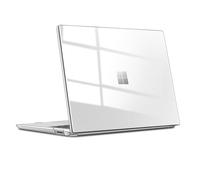 Custodia sottile per laptop Microsoft Surface da 13,5 pollici 3/4/5 2022 2021 2019 Rilascio con tastiera in metallo (modello: 1951/1868), cover rigida in PC con scatto protettivo antiurto, trasparente