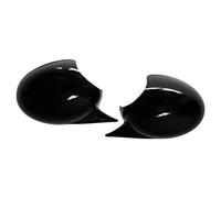 Custodia specchio per auto Compatibile Con Mini Per R60 Per Countryman 2010 2011 2012 2013 2014 2015 2016 Gusci Di Ricambio Auto Copri Specchietti Laterali Luminosi(Black)