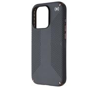 Custodia Speck Presidio2 Grip Series Per Apple iPhone 15 Pro - Grigio Carbone