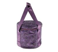 Custodia spessa per campana tibetana in cristallo, 25,4 cm, mimetica, viola, 25,4 cm