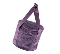 Custodia spessa per campana tibetana in cristallo, 25,4 cm, mimetica, viola, 25,4 cm