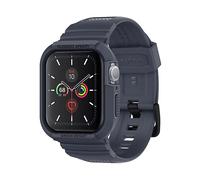 Spigen Cover con Cinturino Rugged Armor Pro Compatibile con Apple Watch Series per 9/8/7 45mm e Series per 6/SE/5/4 44mm - Charcoal Gray
