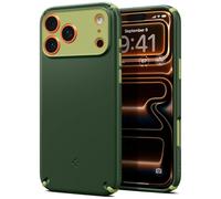 Custodia Spigen Nano Pop Hybrid Mag MagSafe per iPhone 17 Pro Max, colore verde.