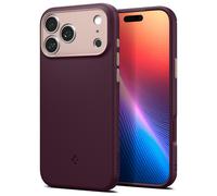 Custodia Spigen Nano Pop Mag MagSafe per iPhone 17 Pro Max, colore bordeaux.