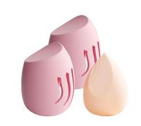 Custodia Spugnette da Trucco, Organizer Contenitore Antipolvere 2 Pezzi, Custodia da Viaggio per Spugnette Trucco, Per Bagno Toeletta Donna Quotidiani da Piano Lavoro e Cosmetici Varie