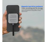 Custodia SSD M.2 Magnetica 2230 NVMe Involucro 10Gbps M.2 A USB Tipo C