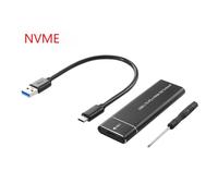 Custodia SSD M2 sottile e portatile USB3 1 tipo C custodia di archiviazione este