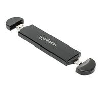 Box esterno hard disk Manhattan I CASE USB31C NGFFM2 USB C e USB A Bla
