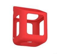 Custodia stabile in silicone con maniglia per lettore audio Toniebox 2, dispositivo di sicurezza senza interferenze di funzionamento (rosso (C90))