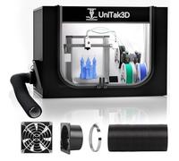 Custodia Stampante 3D Aggiornata Compatible with Bambulab A1 Combo con AMS lite con Ventilazione Kit, Ignifuga Antipolvere Temperatura Costante Copertura Protettiva Copertura-825 * 585 * 585mm