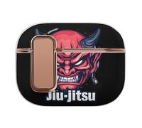 Custodia stampata con maschera giapponese Demon Oni Kabuki Jiu-jitsu, compatibile con Airpods Pro 2, custodie protettive per auricolari