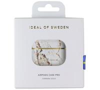 Custodia Stampata IDEAL OF SWEDEN Per Apple AirPods Pro 2ª/1ª Gen - Carrara Oro