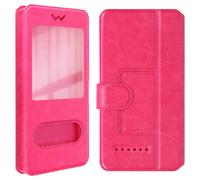Custodia Stand Doppia Finestra Universale Taglia 3XL - Fucsia