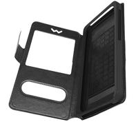Custodia Stand Doppia Finestra Universale Taglia XL - Nera