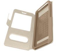 Custodia Stand Doppia Finestra Universale Taglia XL - Oro