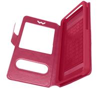 Custodia Stand Doppia Finestra Universale Taglia XXL - Fucsia