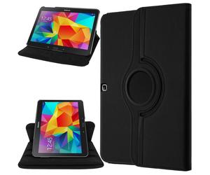 Custodia Stand Girevole 360 per Galaxy Tab 4 10.0 T530 - Nera