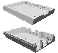 Custodia Stile PS4 per Raspberry Pi 3 - Case Stampato 3D Console Gaming