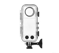 Custodia subacquea compatibile con Insta 360 X4 che fornisce uno scudo impermeabile di 40 m e una protezione in vetro temperato per fotografie chiare