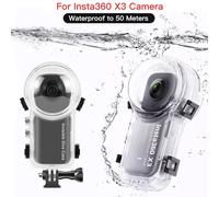 Custodia subacquea invisibile per Insta360 X3 Protezione impermeabile 2023 Nuovo per Insta 360 X3 Subacquea 50M Accessori per immersione