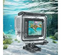 Custodia subacquea per GoPro HERO 4K 2024, PULUZ 60 m / 196ft, custodia impermeabile con vite per fotografia fotocamera HERO 4K 2024