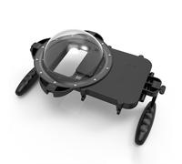 Custodia subacquea portatile per smartphone Dome da 4,5-7,0 pollici, filtro di trasmissione della luce HD universale, impermeabile